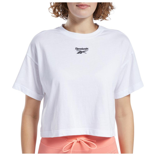 Reebok Γυναικεία κοντομάνικη μπλούζα Crop